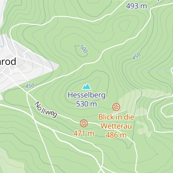 Map of Hesselberg