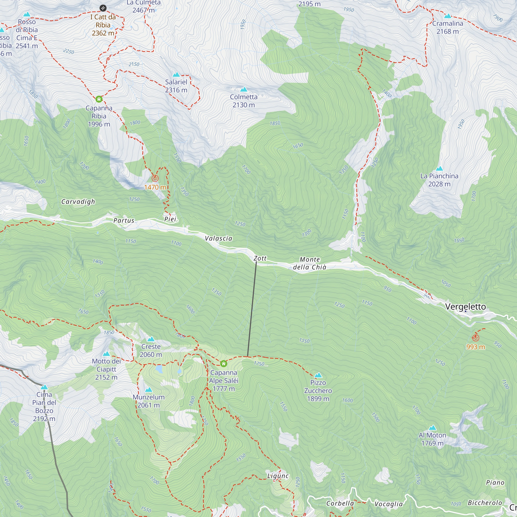 Locanda Zott map