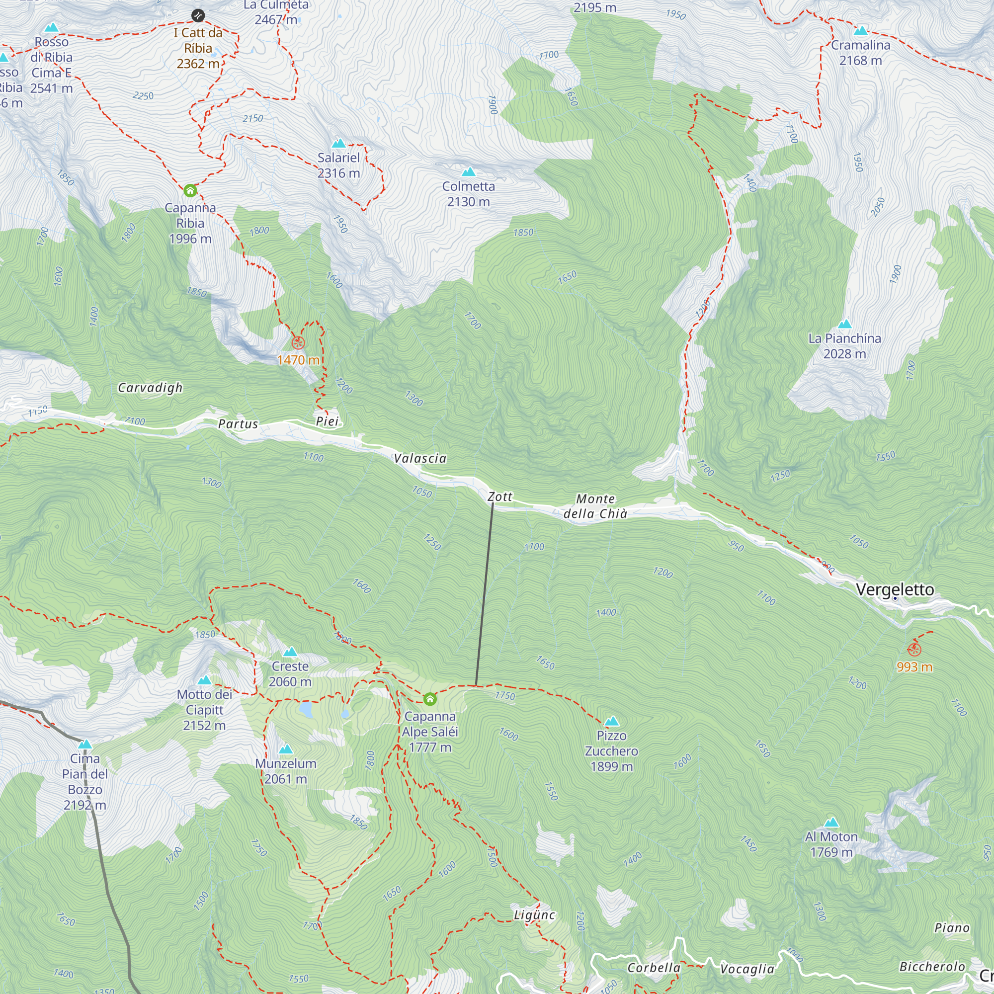Locanda Zott map