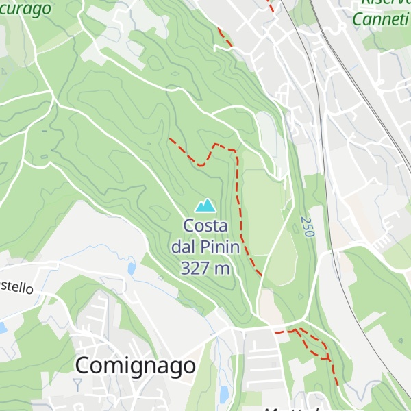 Map of Costa dal Pinin
