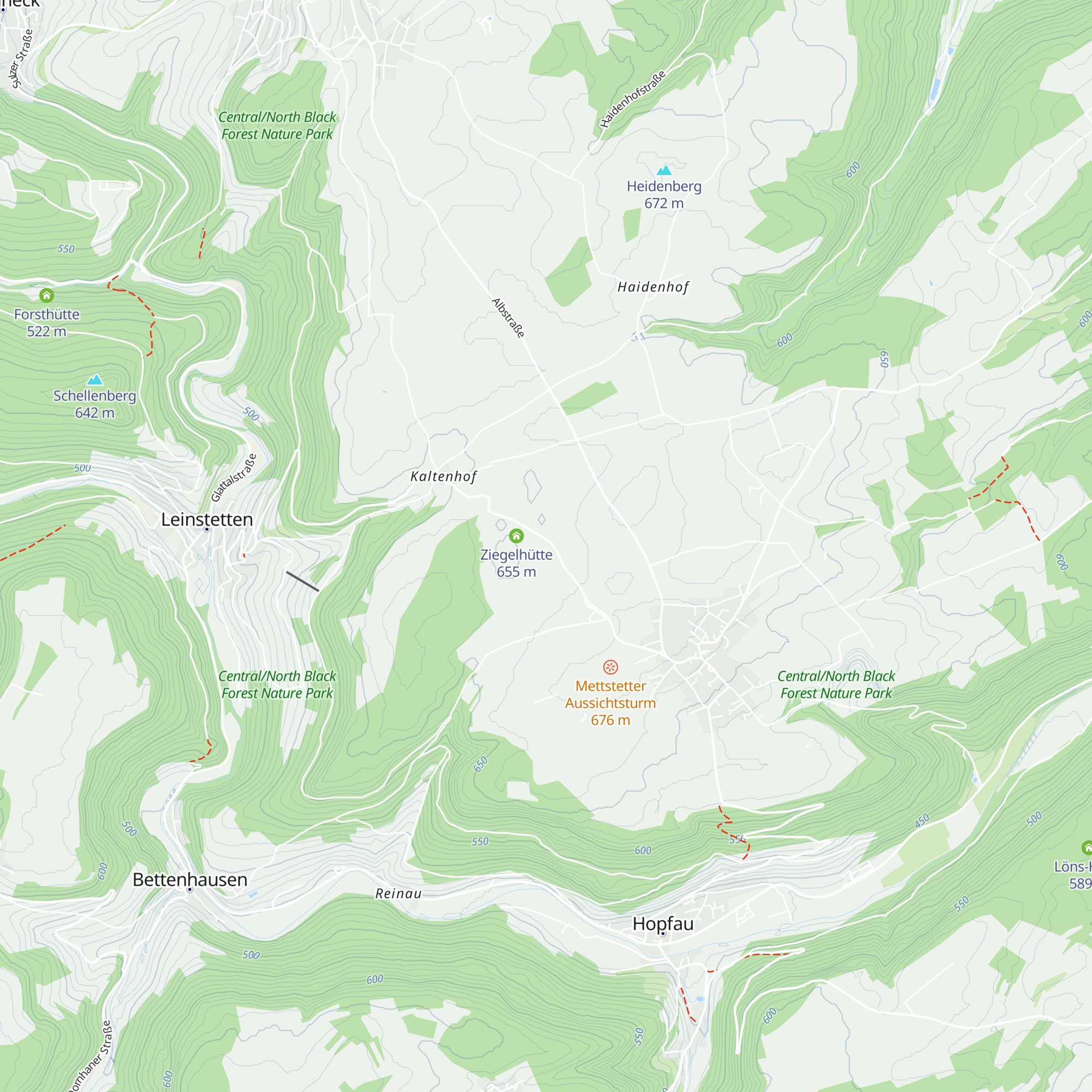 Ziegelhütte map