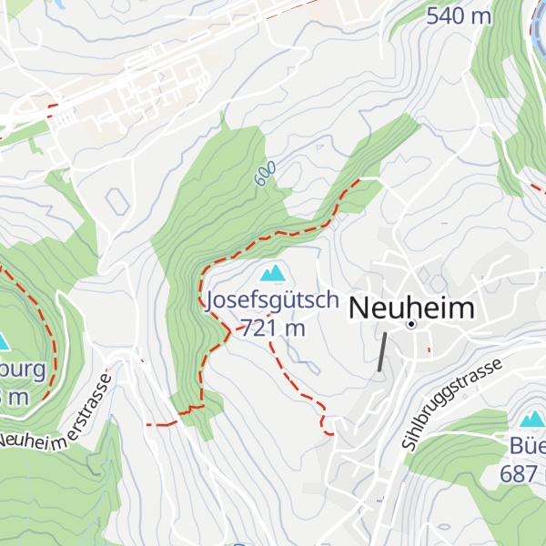 Map of Josefsgütsch