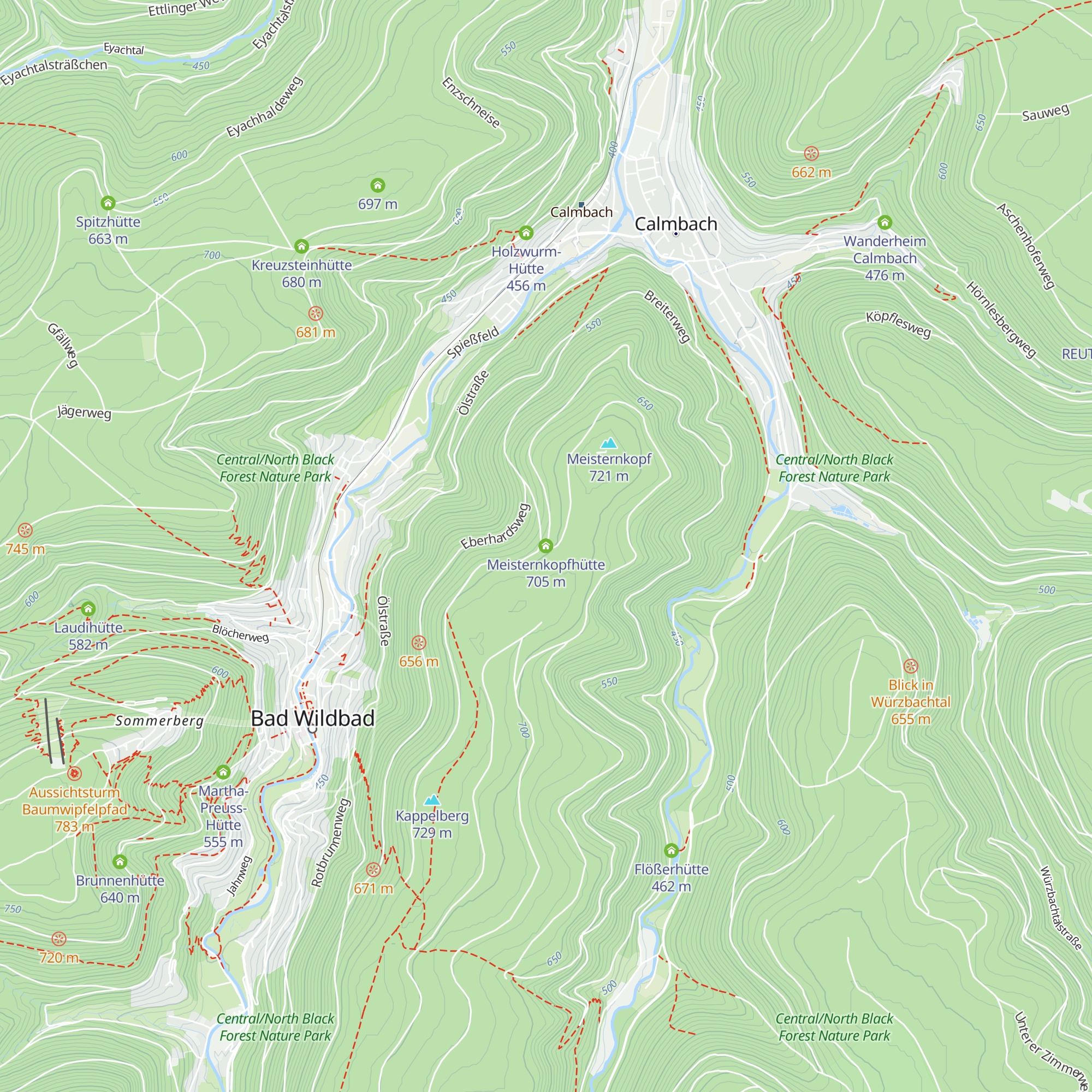 Meisternkopfhütte map