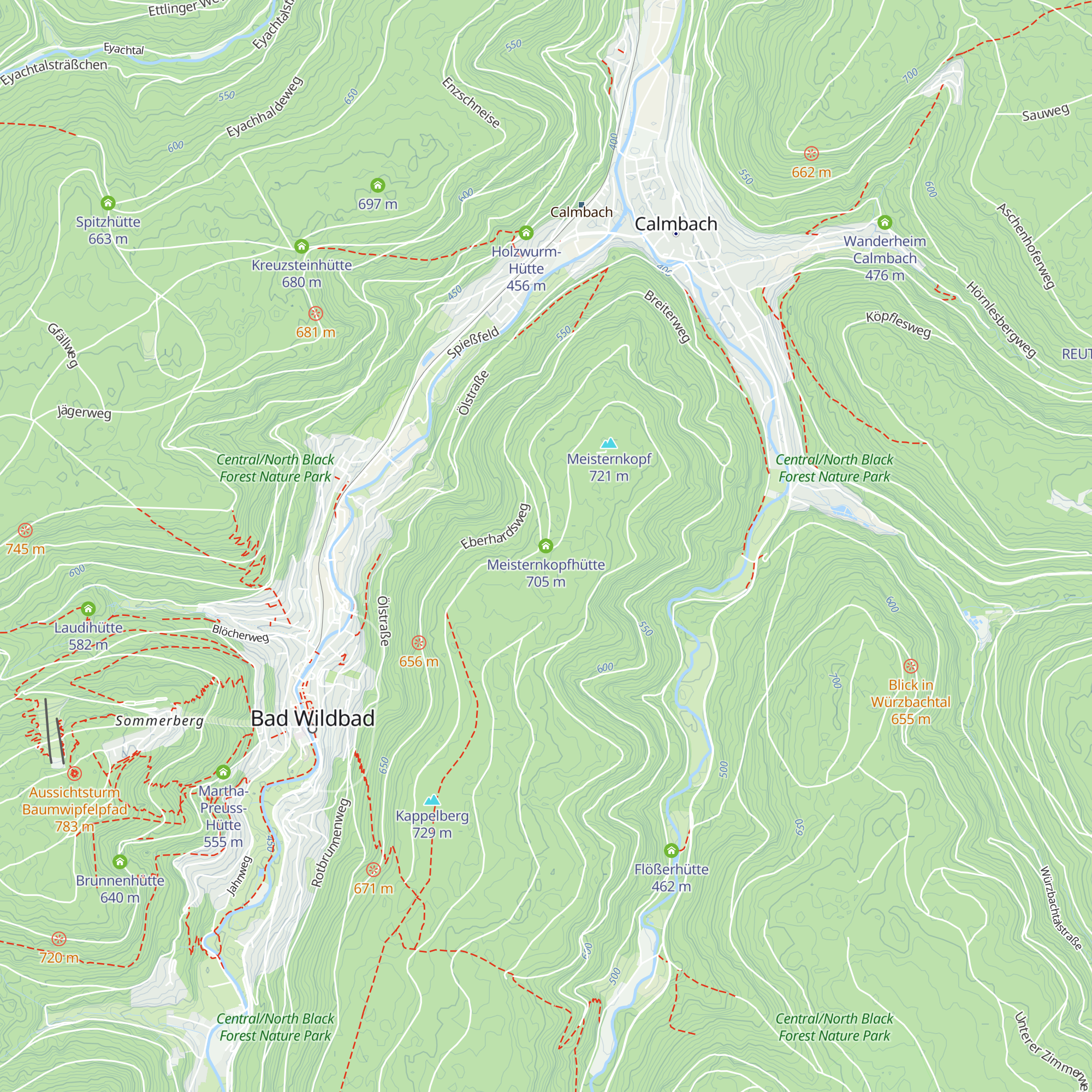 Meisternkopfhütte map