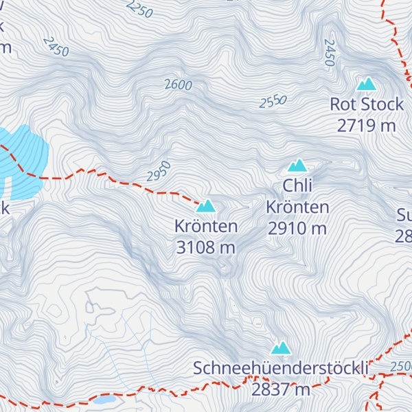 Map of Krönten