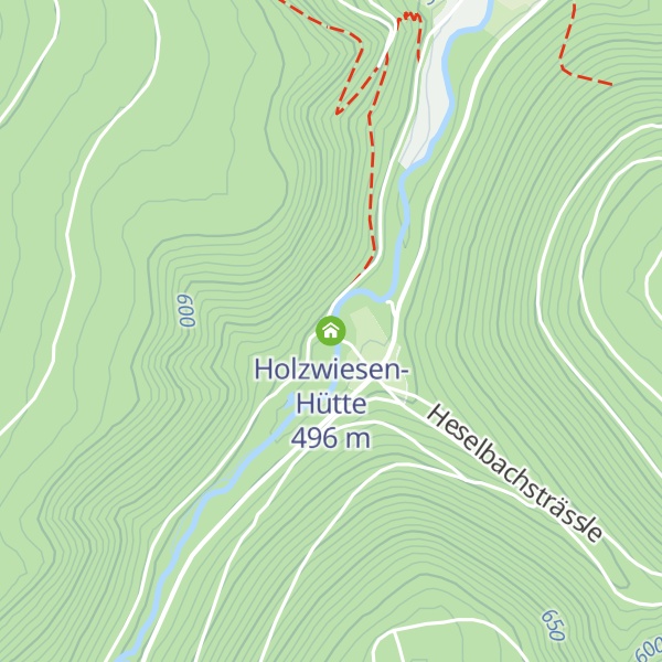 Map of Holzwiesen-Hütte