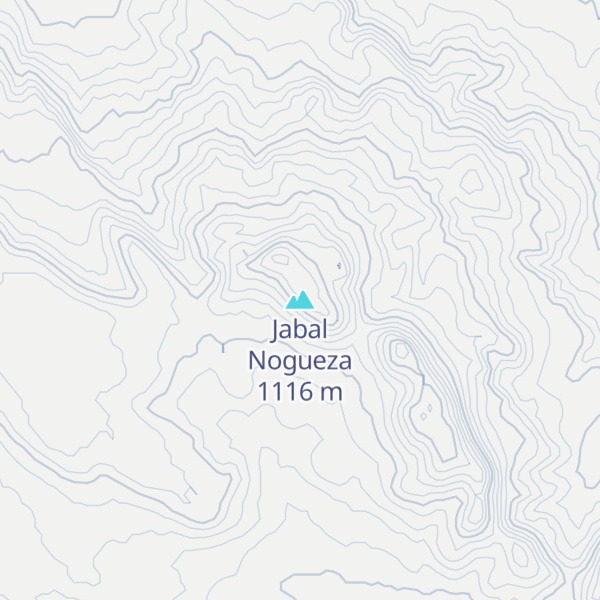 Map of Jabal Nogueza