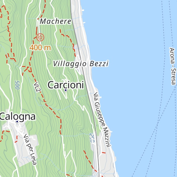 Map of Relais Casali della Cisterna