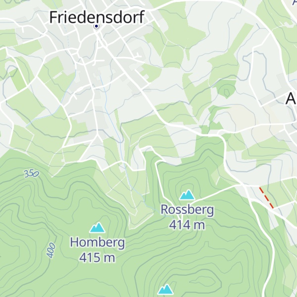 Map of Schutzhütte Friedensdorf