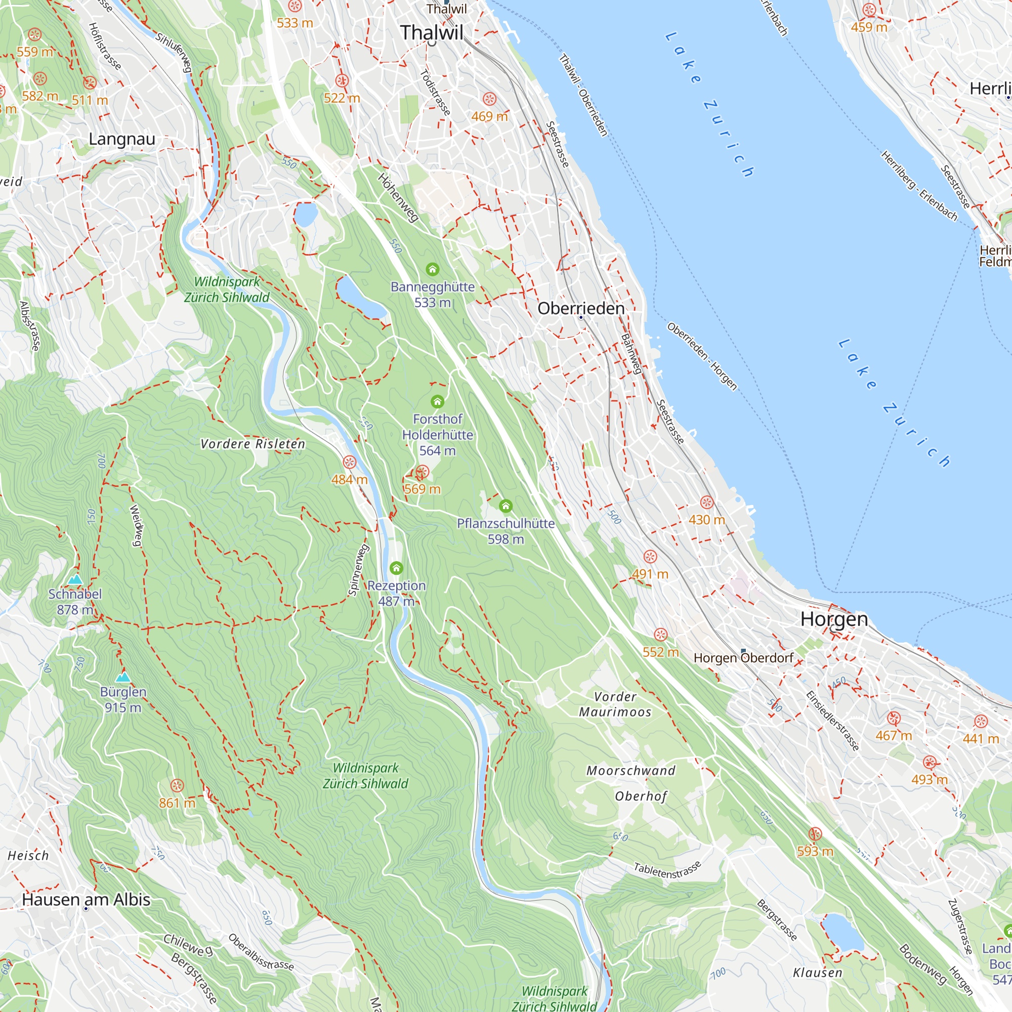 Pflanzschulhütte map