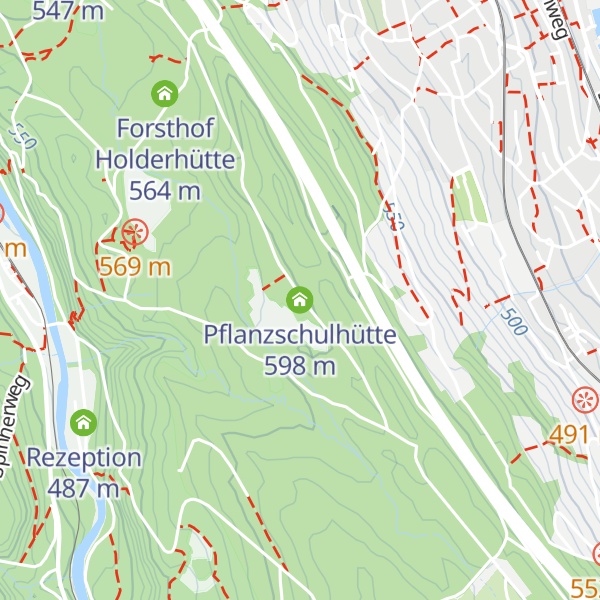 Map of Pflanzschulhütte
