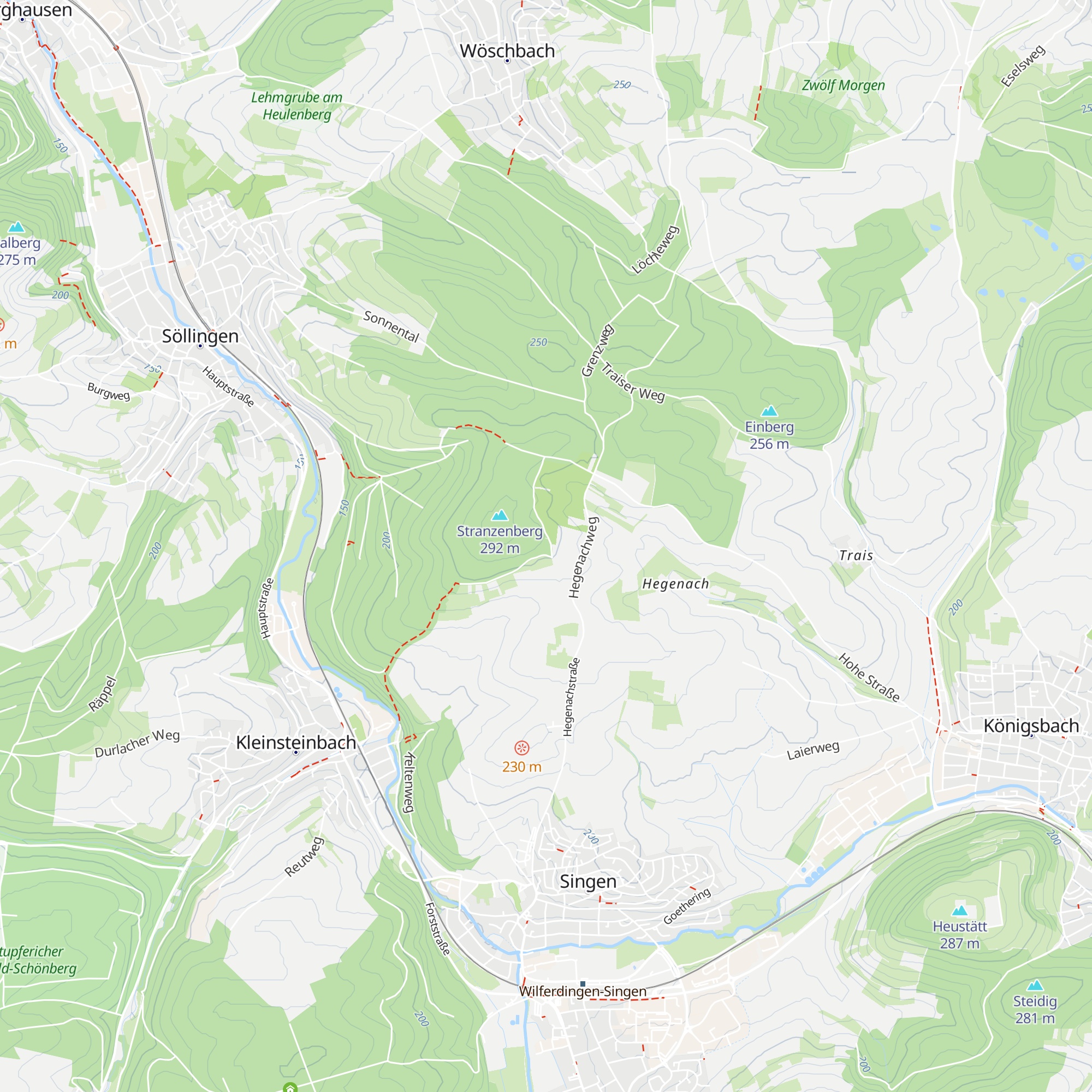 Bärenhütte map