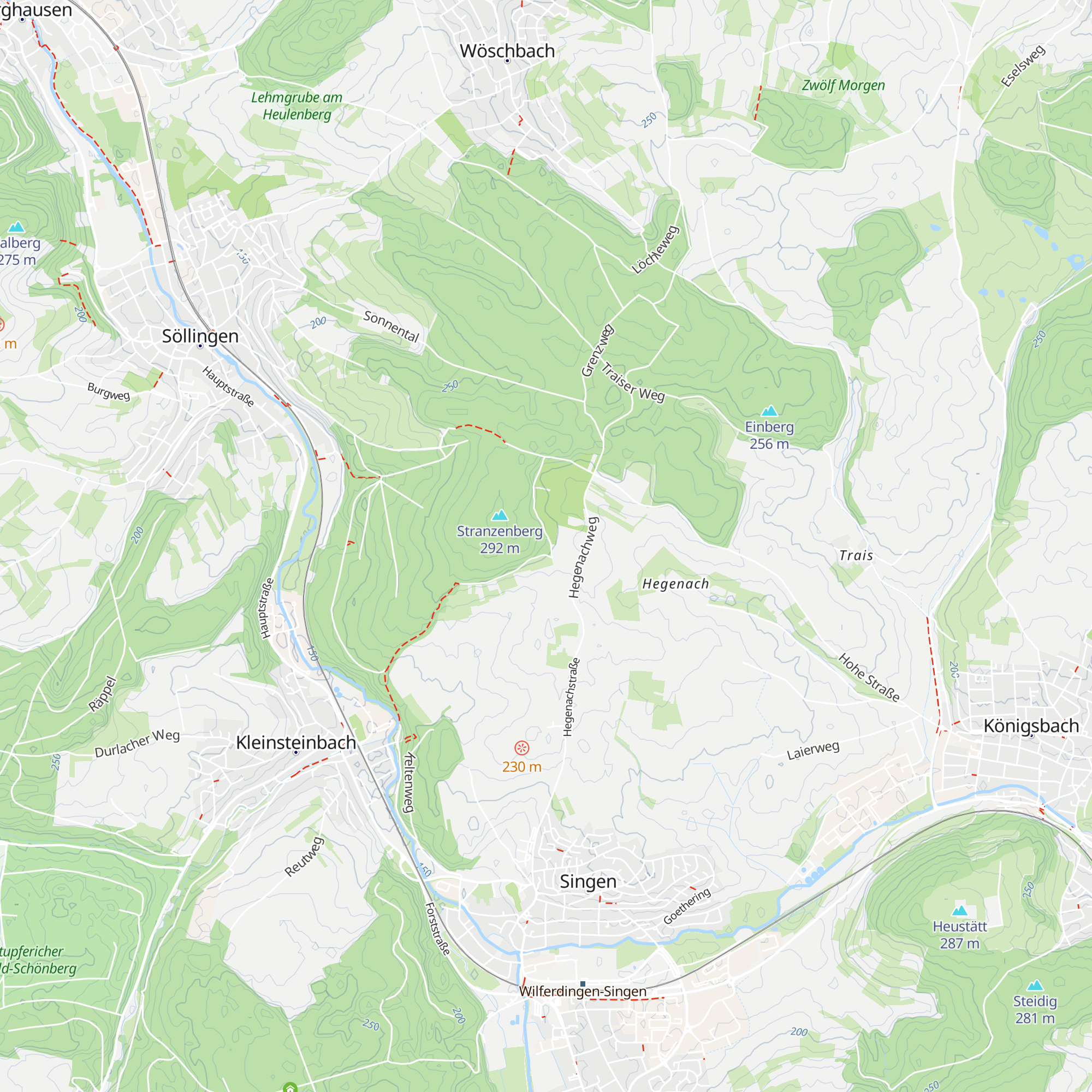 Bärenhütte map