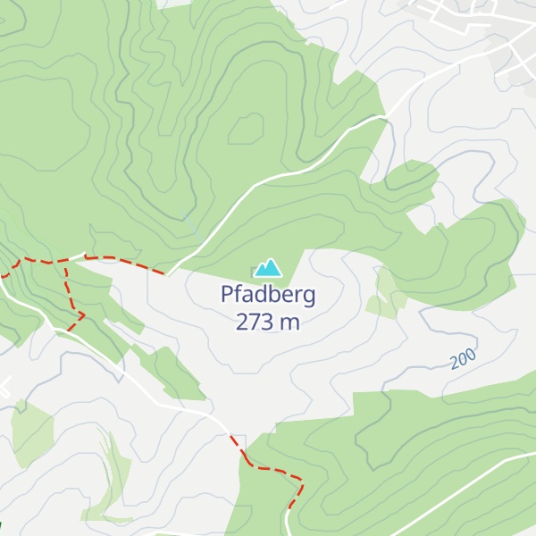 Map of Pfadberg