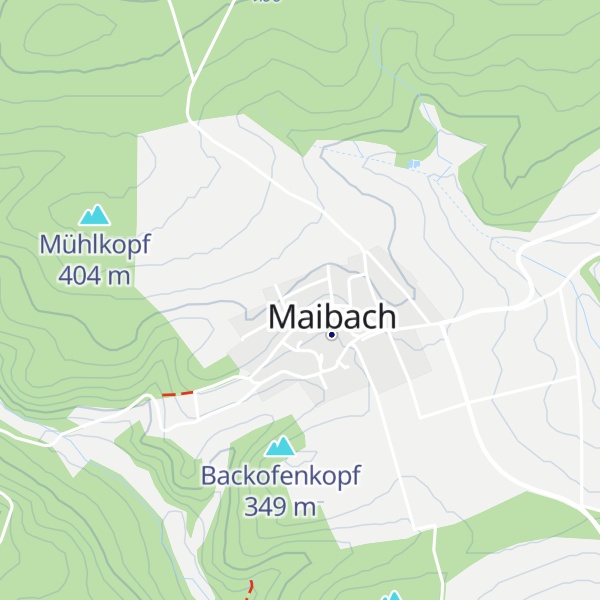 Map of Ehml. Minigolfplatz Hütte