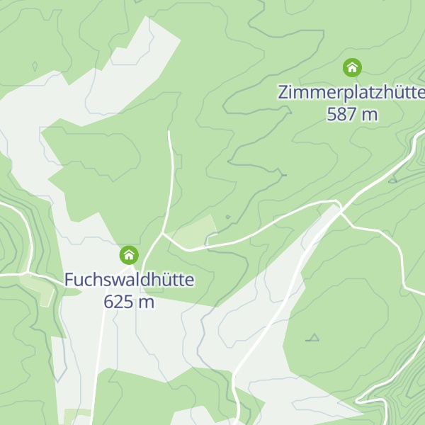 Map of Hubertushütte