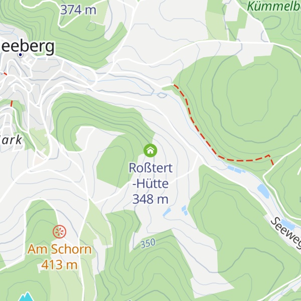 Map of Roßtert -Hütte