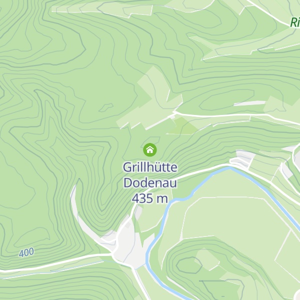 Map of Grillhütte Dodenau