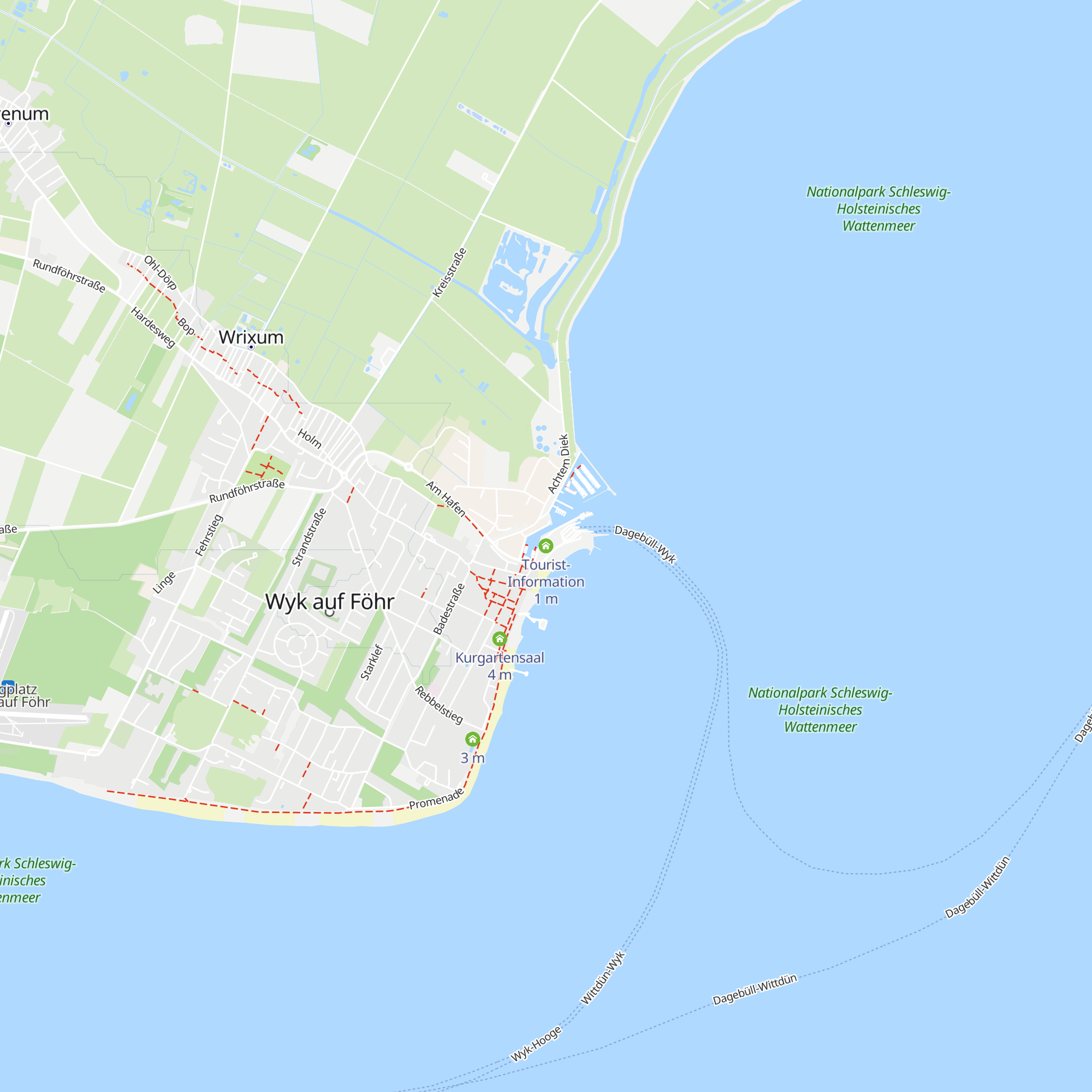 Tourist-Information map