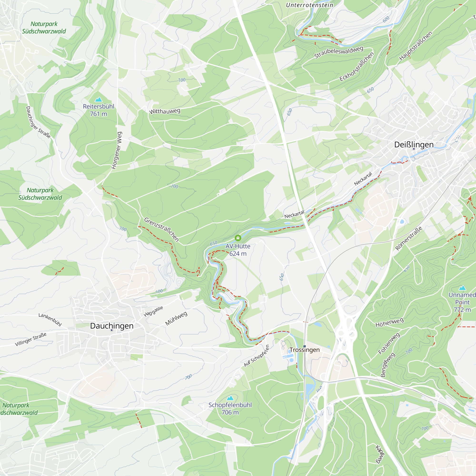 AV-Hütte map