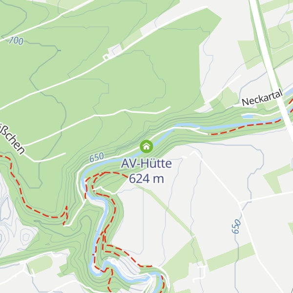 Map of AV-Hütte