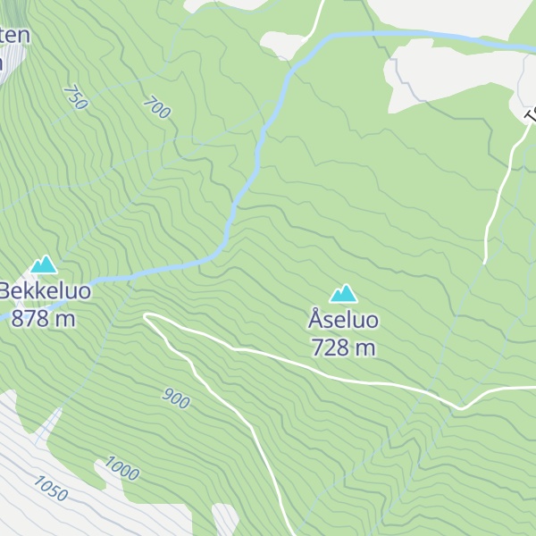 Map of Røyvoni