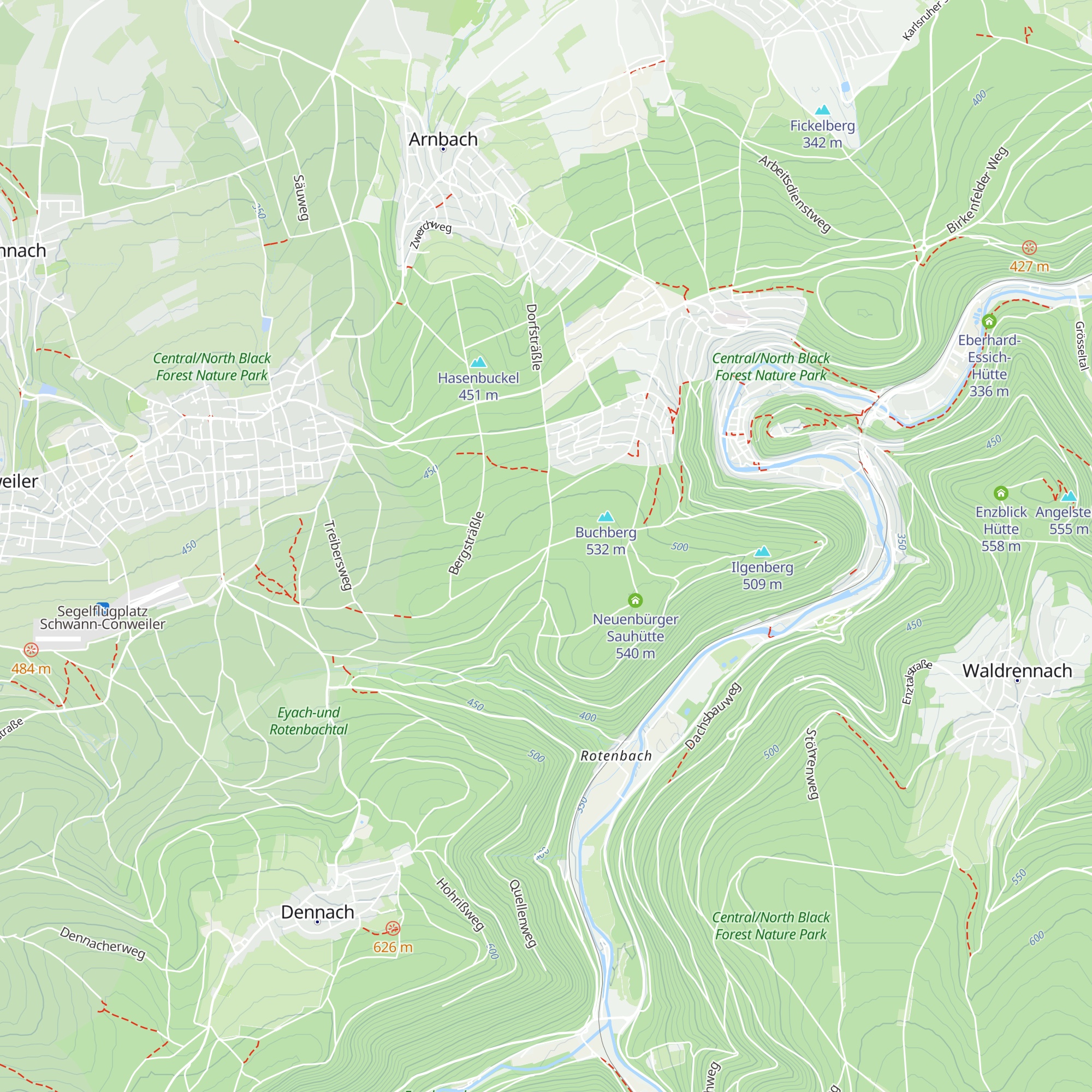 Arnbacher Blockhütte map