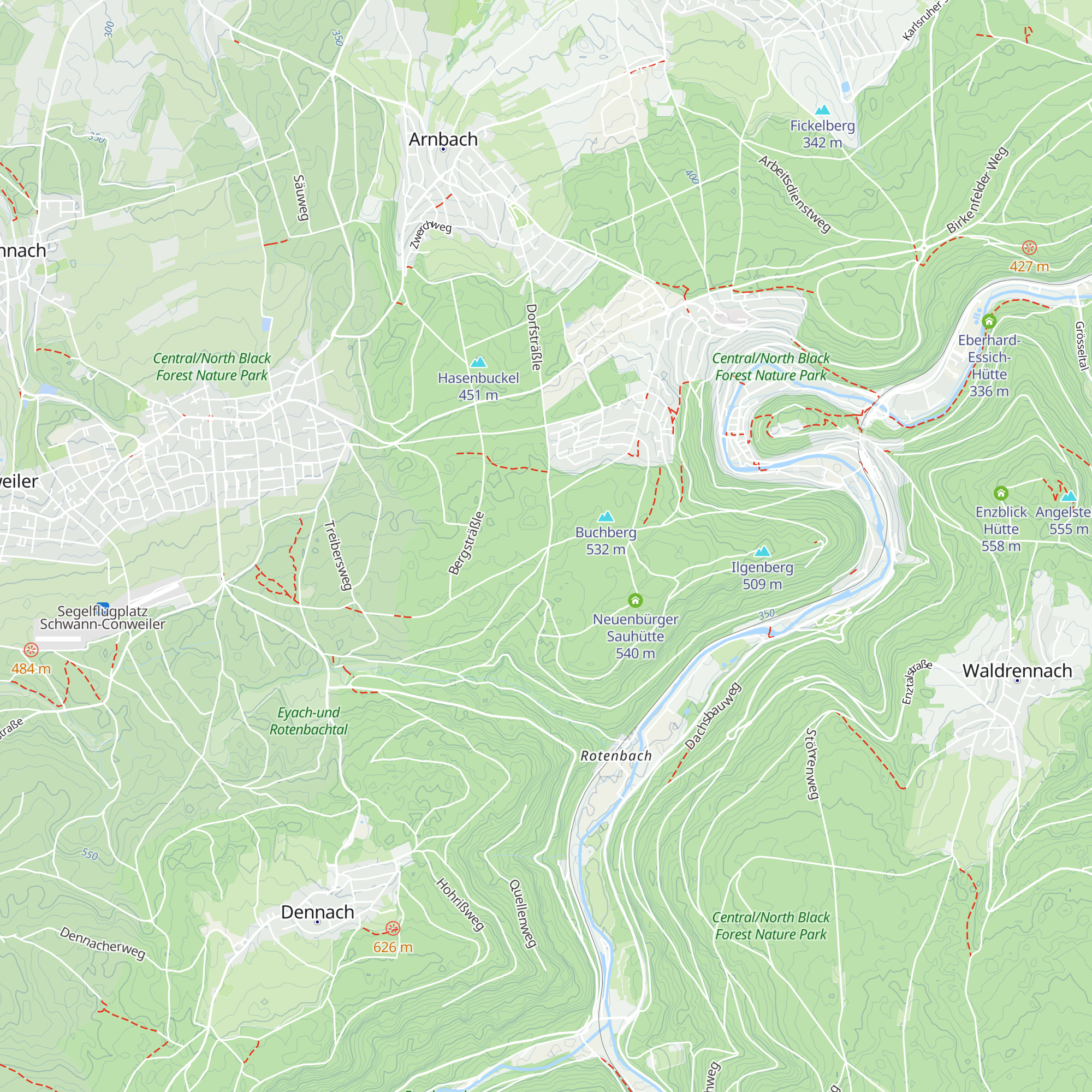 Arnbacher Blockhütte map