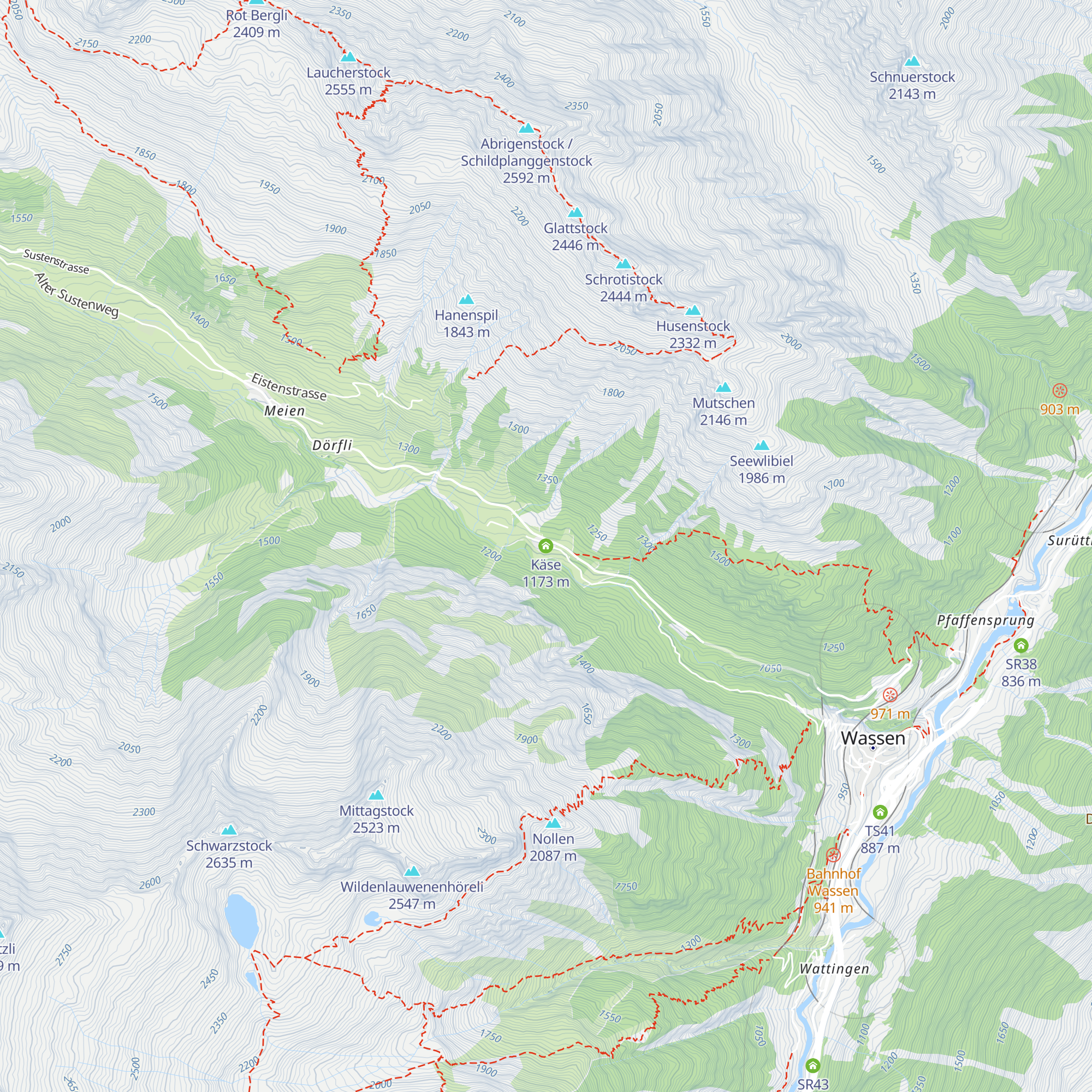 Käse map