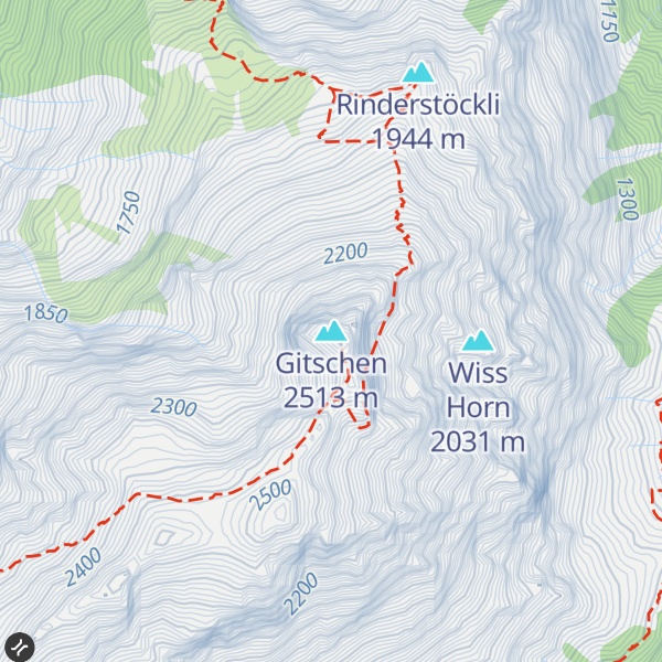 Map of Gitschen