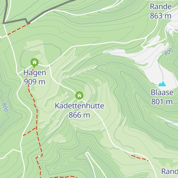 Map of Radfahrerhütte