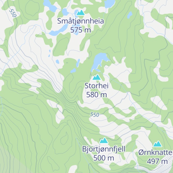 Map of Grimsvadkleiva