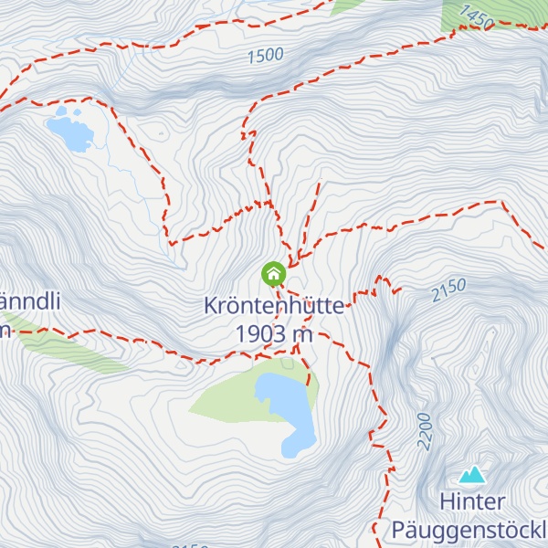 Map of Kröntenhütte