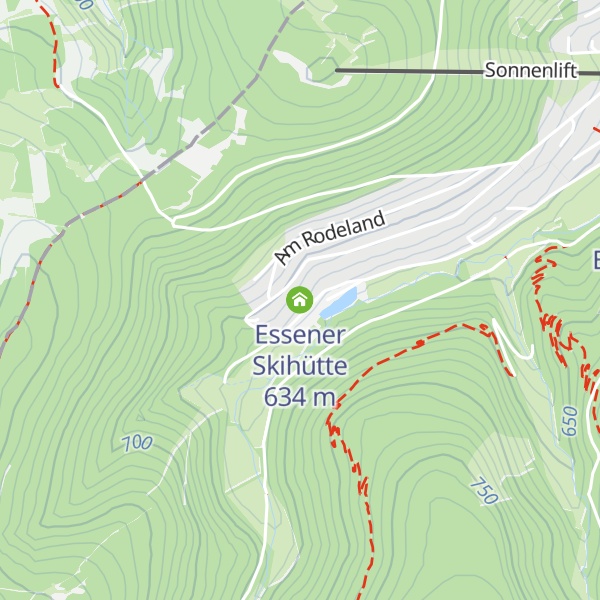 Map of Essener Skihütte