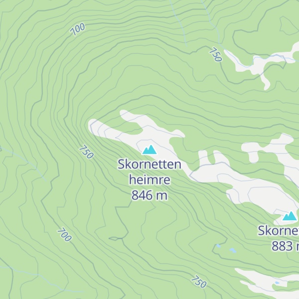 Map of Skornetten heimre
