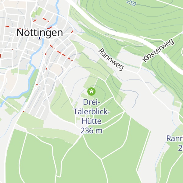 Map of Drei-Tälerblick-Hütte