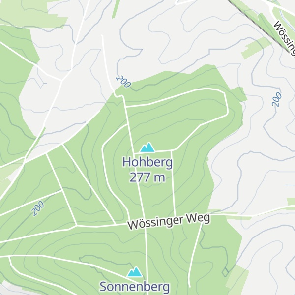 Map of Hohberg