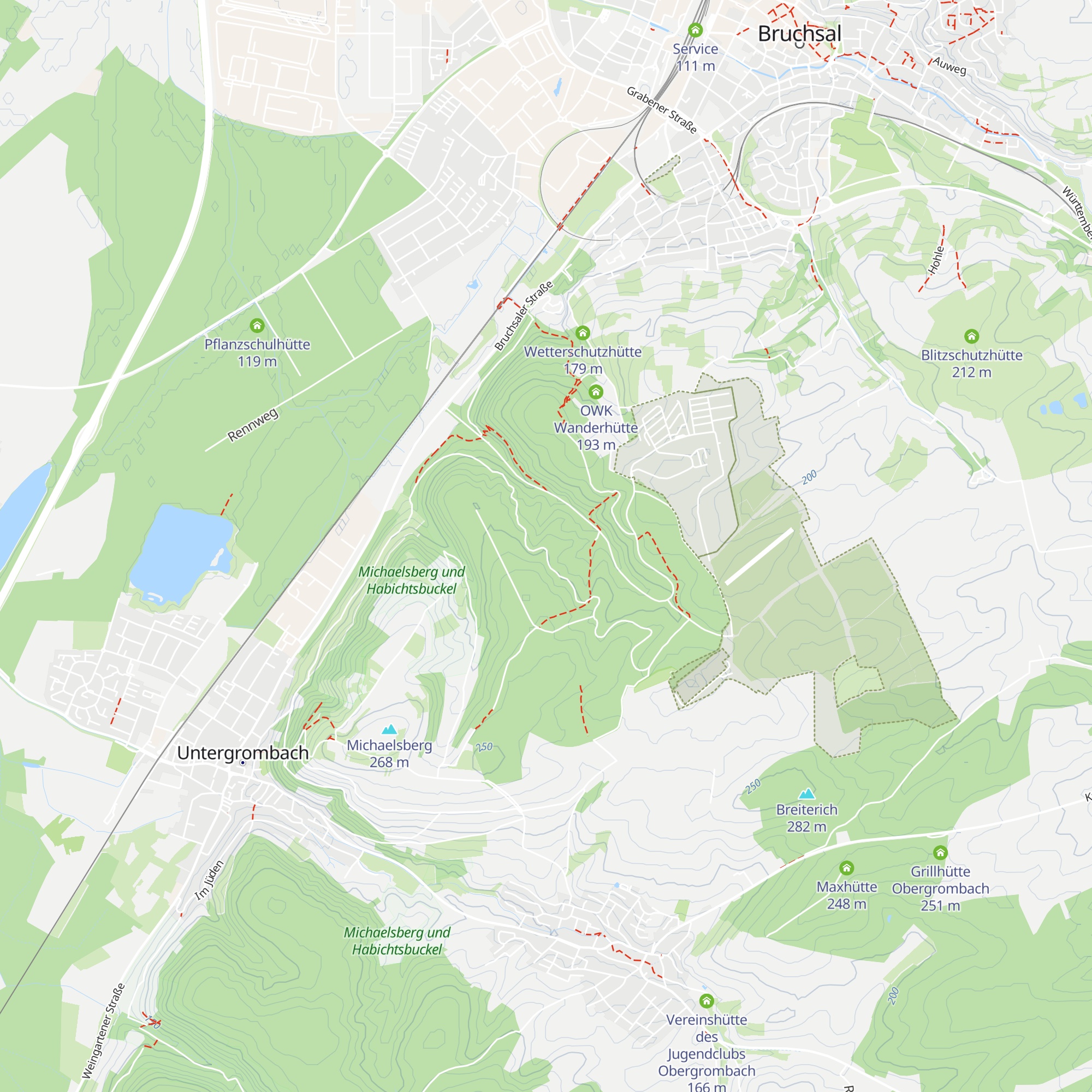 Eichelberghütte map