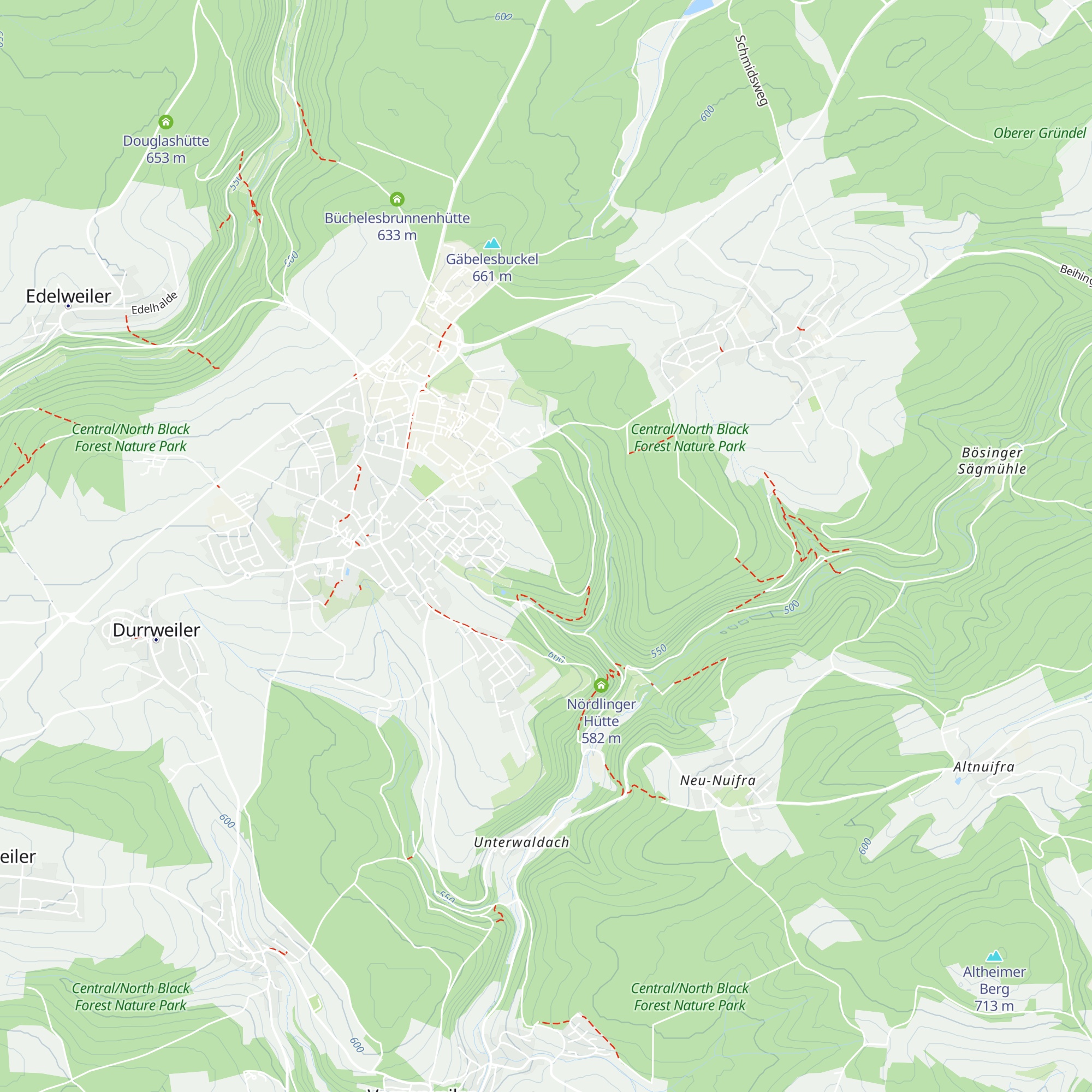 Steinachhütte map
