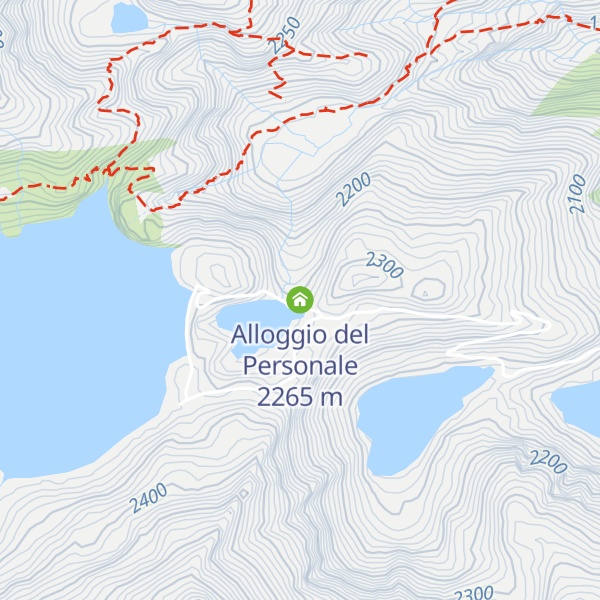 Map of Alloggio del Personale