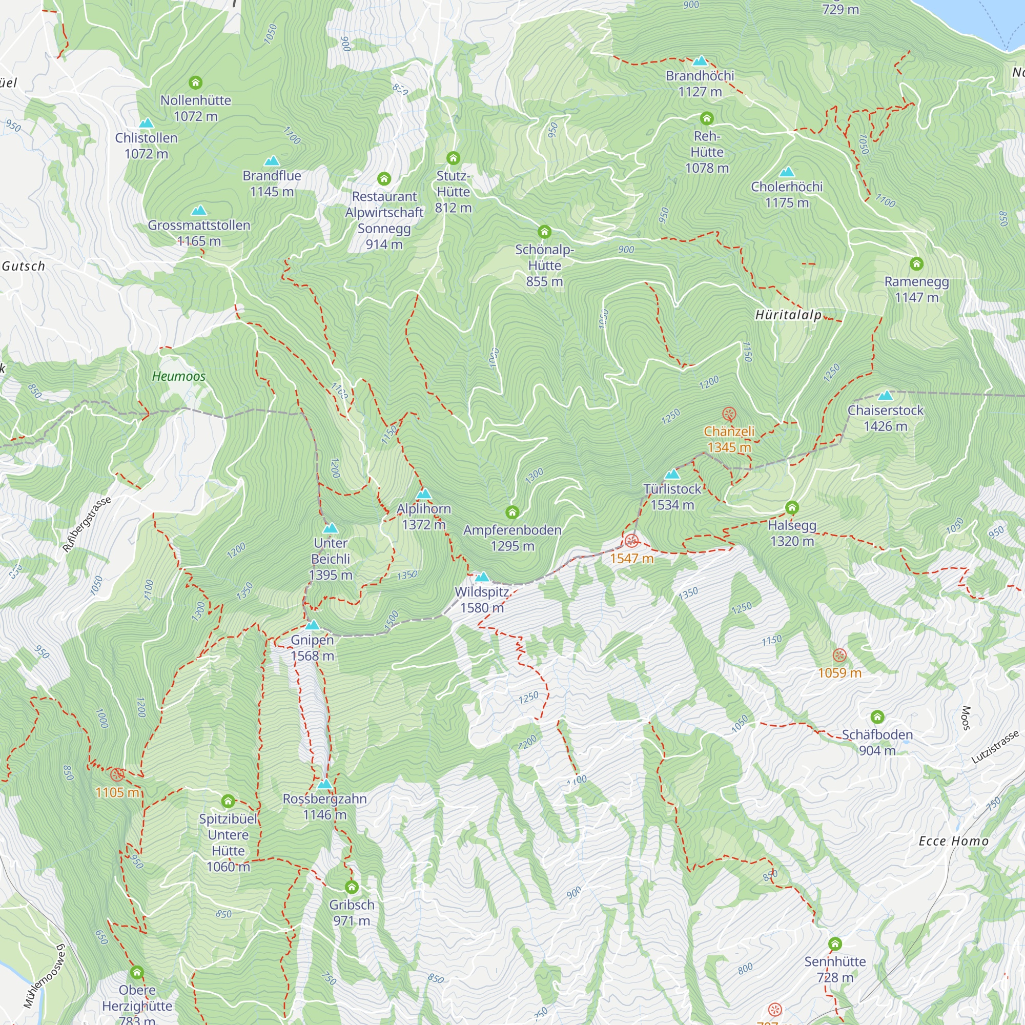 Ampferenboden map