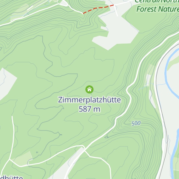 Map of Zimmerplatzhütte
