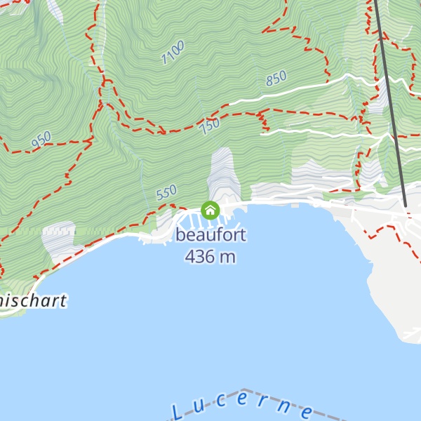 Map of beaufort