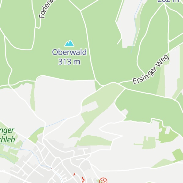 Map of Weinberghütte