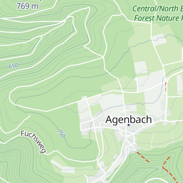 Map of Ludwigstanne