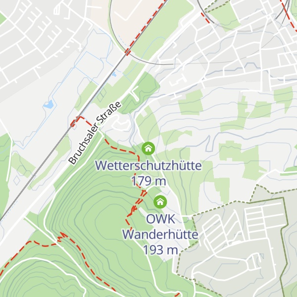 Map of Wetterschutzhütte