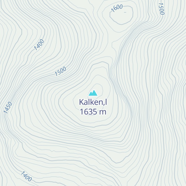 Map of Kalken,l