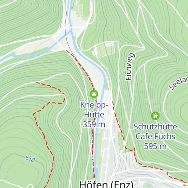 Map of Kneipp-Hütte
