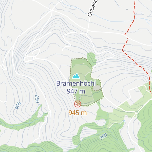 Map of Brämenhöchi