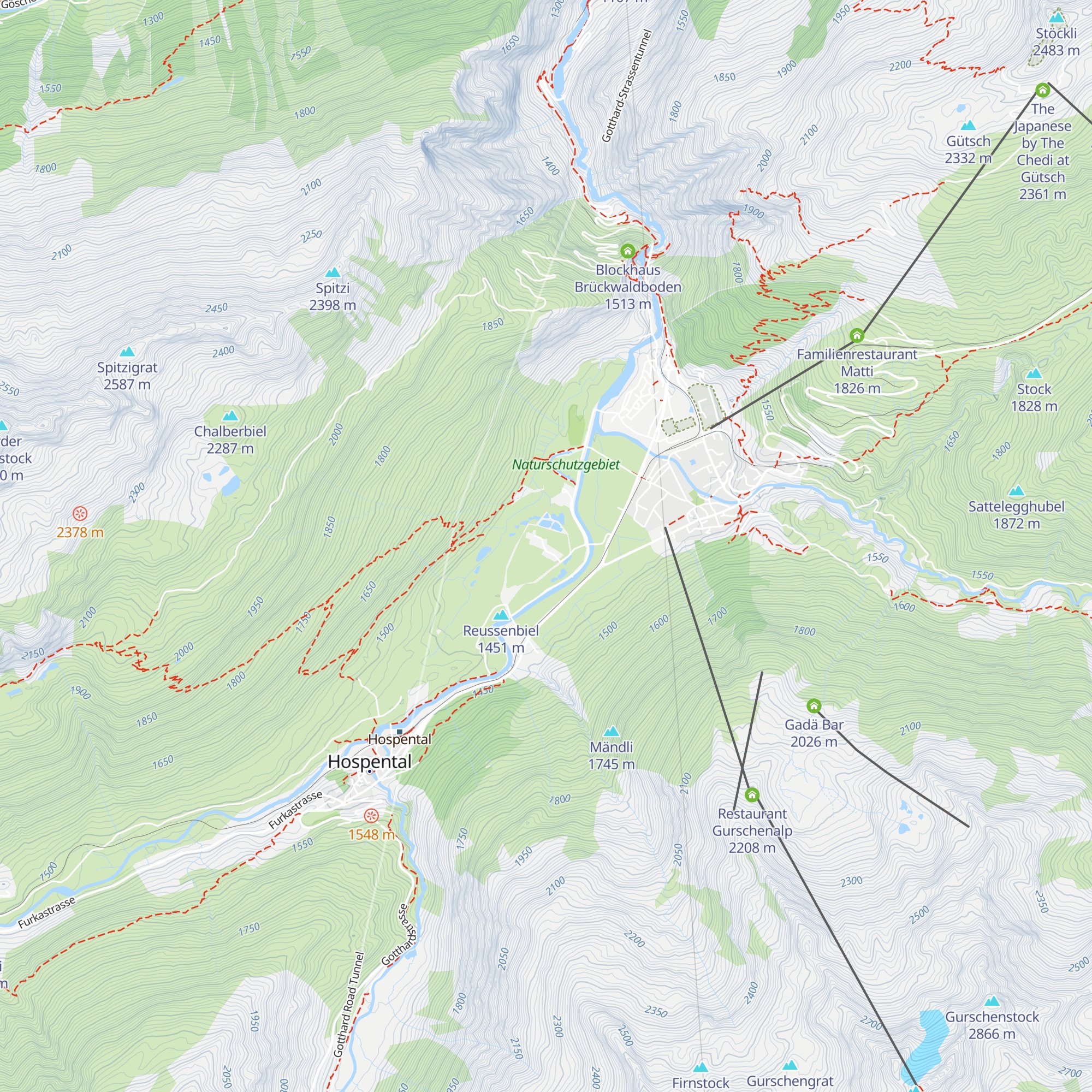 Schlafen im Stroh map